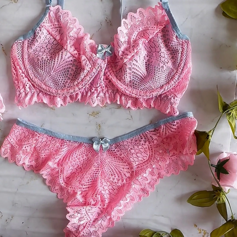 Combo Princesa: 05 Lingeries Especiais Pink Princess ✨ PROMOÇÃO RELÂMPAGO✨